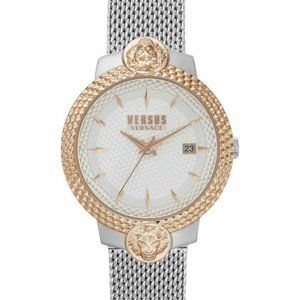 🔥New Versace Versus 38mm White Women's Watch